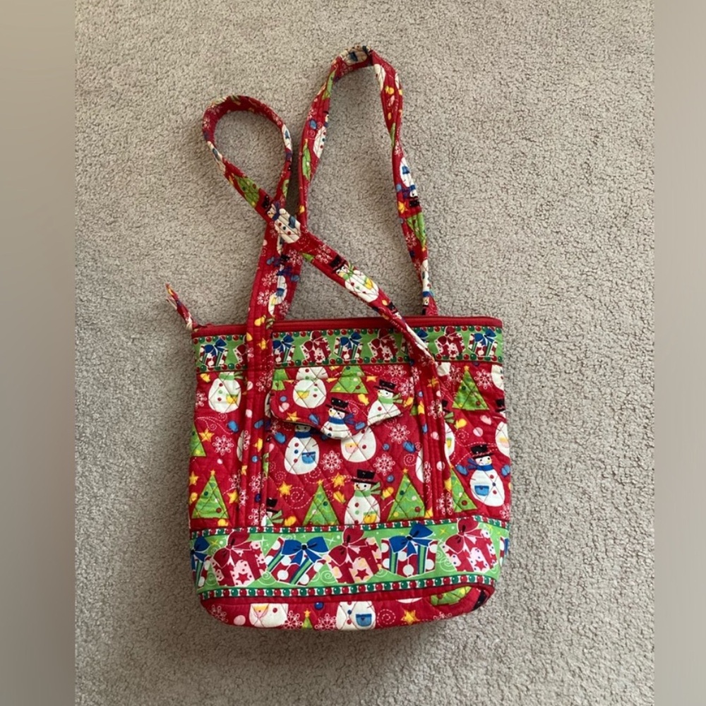 Quilted Christmas Purse/Tote